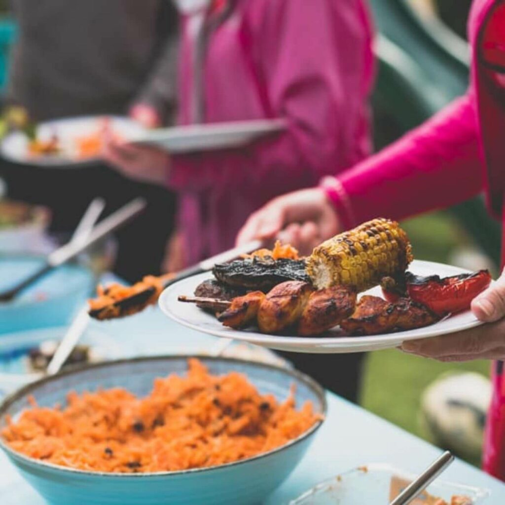 Salad Buffet Table Belfast Northern Ireland Homepage Background Image (1400 × 900px)