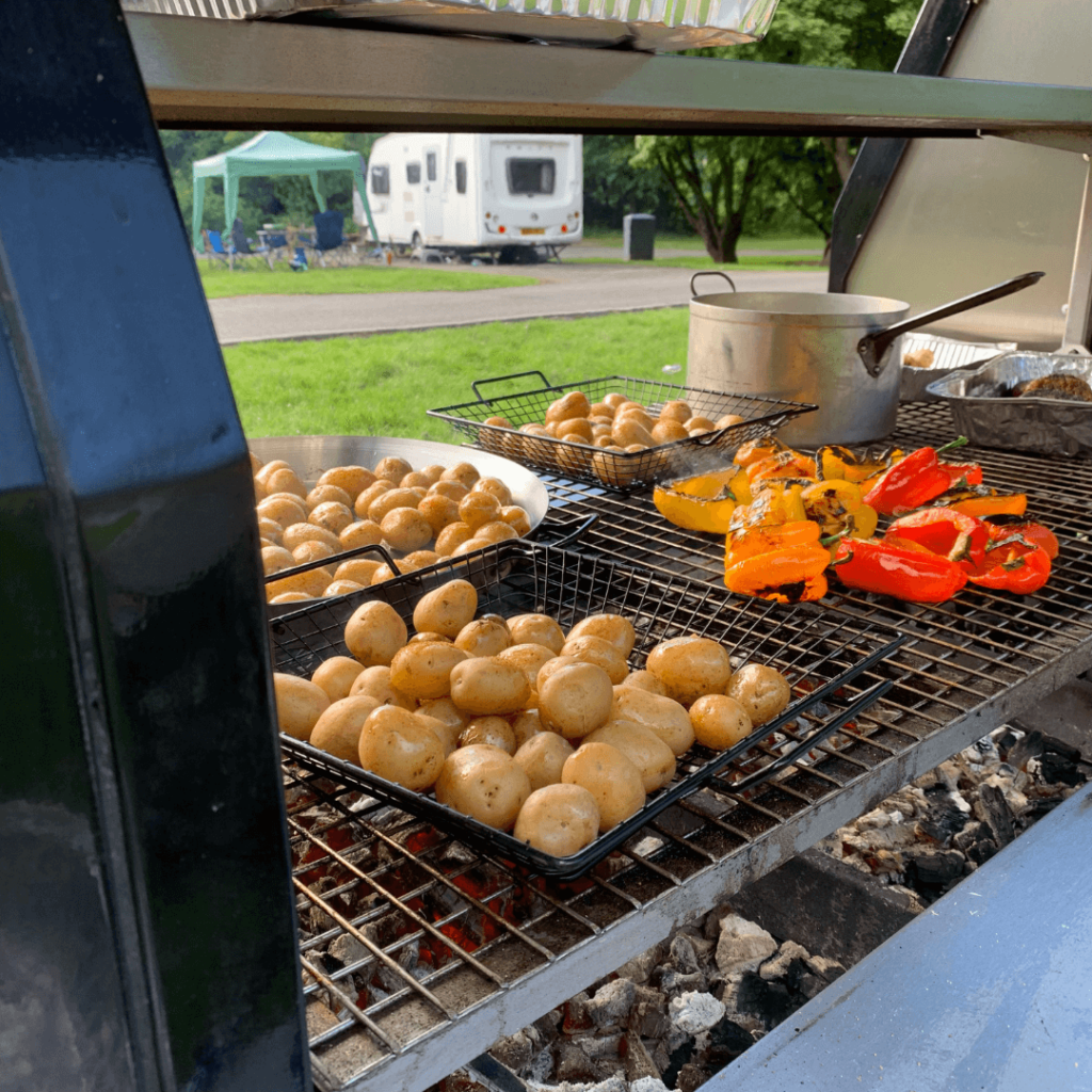 Outside Event Catering For Belfast & Across NI Table Outside