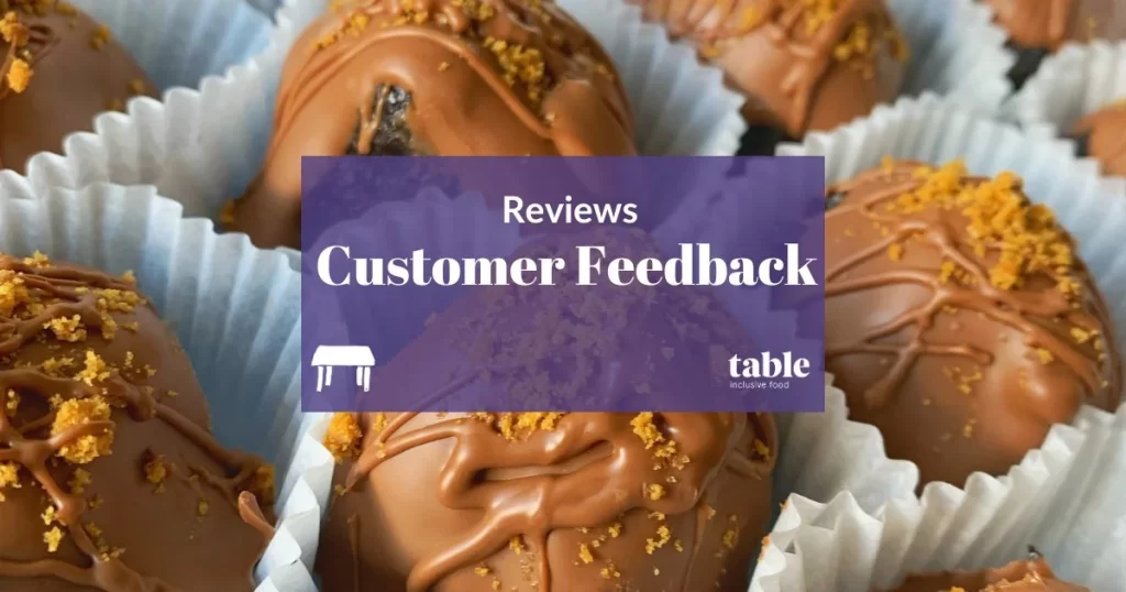 Online Shop Customer Reviews Table Belfast Northern Ireland