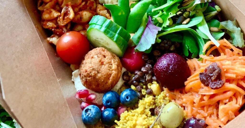 Plantbased Events Catering Table Belfast Northern Ireland