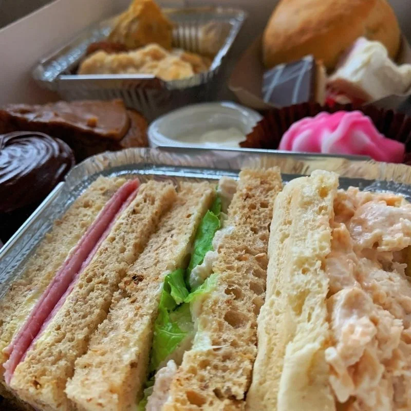 Savoury Afternoon Tea Food Delivery Belfast Northern Ireland